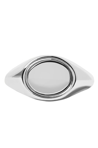 Bague Stamp - Argent