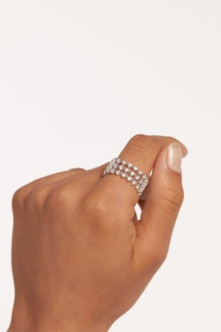 Bague Dumbo Silver Ring Essentials -  Argent et zircons