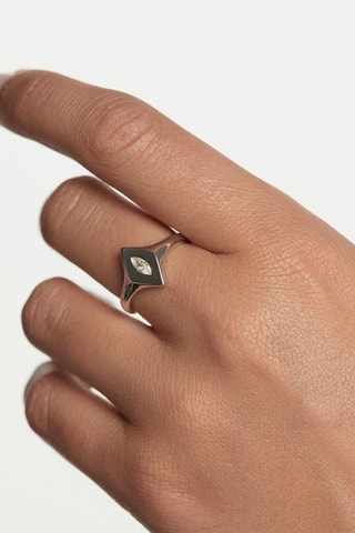 Bague Kate - Argent et zircon cubique