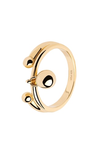 Bague Berlin - Argent plaqué or jaune