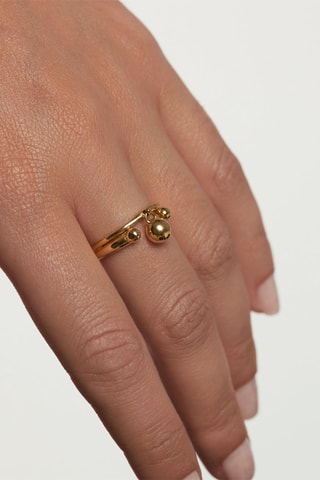 Bague Berlin - Argent plaqué or jaune