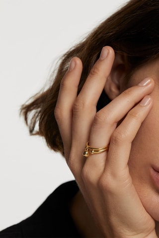 Bague Berlin - Argent plaqué or jaune