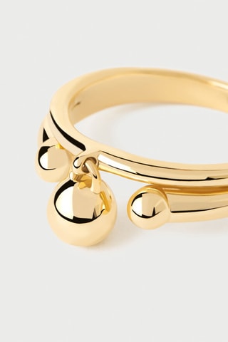 Bague Berlin - Argent plaqué or jaune