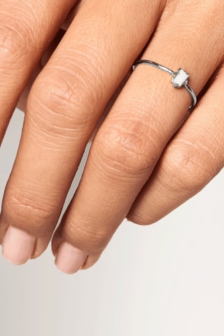 Bague Tiger - Argent et zircon cubique