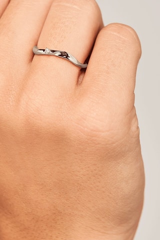 Bague Mika - Argent et zircon cubique