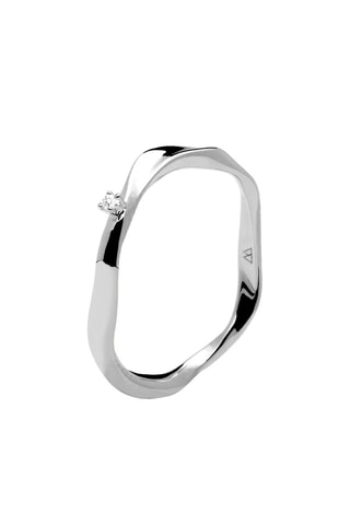 Bague Mika - Argent et zircon cubique