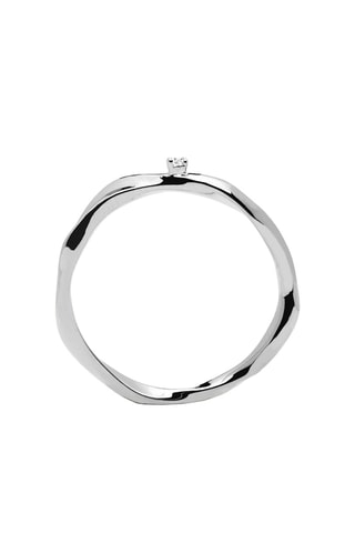 Bague Mika - Argent et zircon cubique