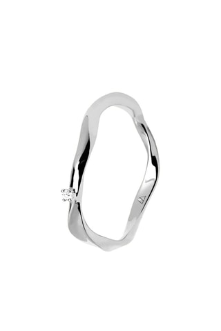 Bague Mika - Argent et zircon cubique