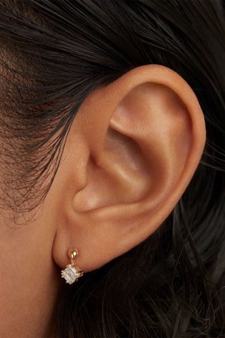 Piercing Ema Argent plaqué or jaune