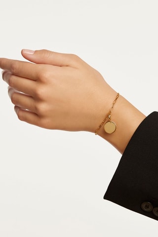 Charm Link Supreme - Argent plaqué or jaune