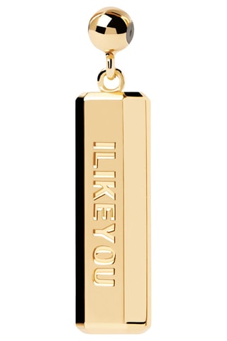 Charm Ilikeyou - Argent plaqué or jaune