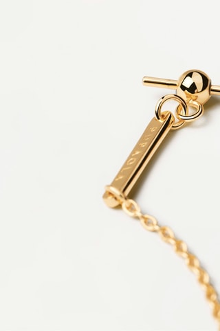 Bracelet Charms - Argent plaqué or jaune