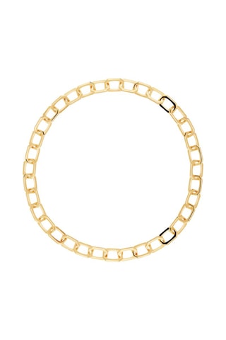 Collier Large Signature Chain Necklace The Chain - Plaqué or jaune