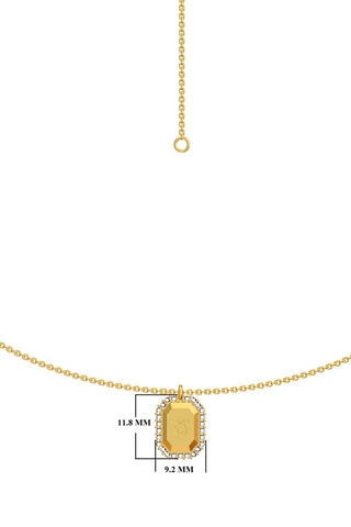 Collier Taureau - Argent plaqué or jaune