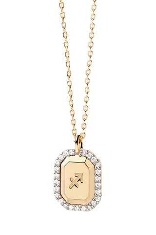 Collier Sagittaire - Argent plaqué or jaune