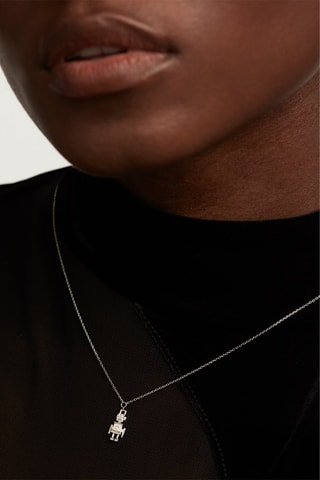 Collier Robert Necklace Superfuture - Argent et zircons