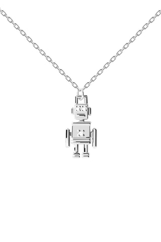 Collier Robert Necklace Superfuture - Argent et zircons