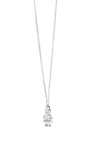 Collier Robert Necklace Superfuture - Argent et zircons