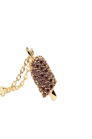 Collier Popsicle Dream Necklace Les Petites - Argent plaqué or jaune 