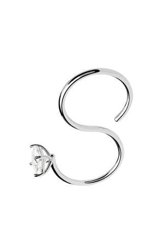 Bague double Sofia - Argent