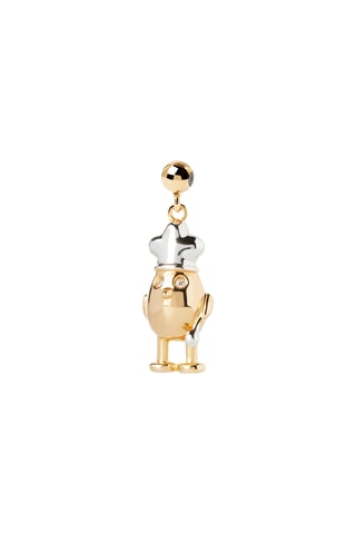 Charm Chef - Argent plaqué or jaune