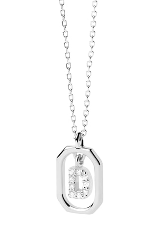Collier Mini Letter D - Argent