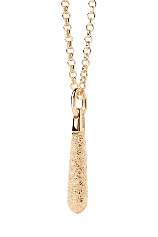 Pendentif Popcorn - Argent plaqué et or jaune 