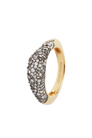 Bague - Argent plaqué or jaune