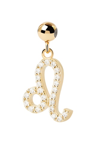 Charm Lion - Argent plaqué or jaune