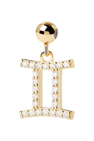 Charm Gémeaux - Argent plaqué or jaune