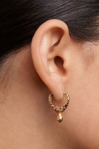 Boucles d’oreilles - Argent plaqué or jaune
