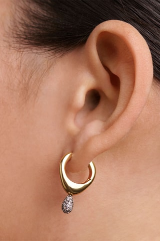 Boucles d’oreilles - Argent plaqué or jaune
