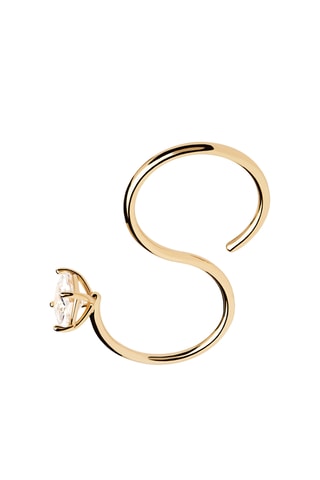 Bague Sofia - Argent plaqué or jaune