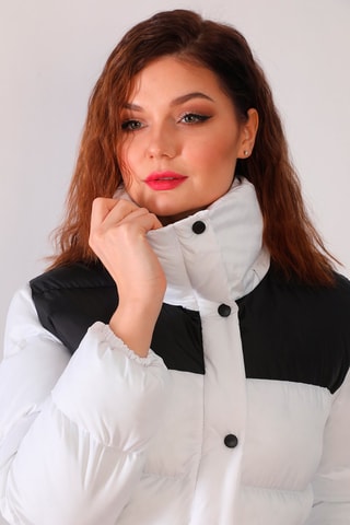 Doudoune - Blanc et noir
