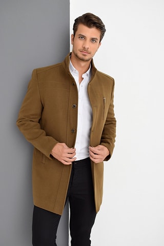 Manteau en laine - Camel