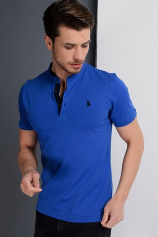 Polo Azul-real