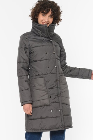 Doudoune longue - Anthracite