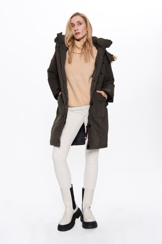 Parka met Capuchon - Olijfgroen