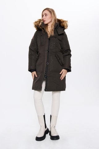 Parka met Capuchon - Olijfgroen