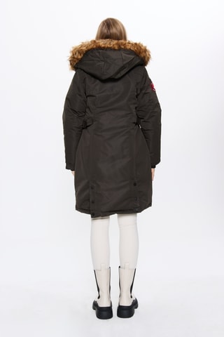 Parka met Capuchon - Olijfgroen