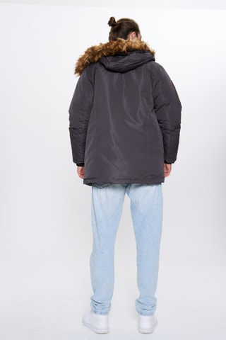 Parka met Capuchon - Antraciet