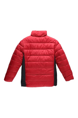 Gewatteerde Jas - Rood en Zwart