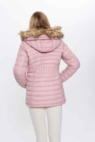 Gewatteerde Jas met Capuchon - Roze