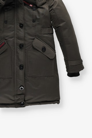 Parka met Capuchon - Olijfgroen
