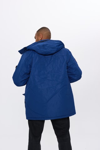 Parka met Capuchon - Kobaltblauw