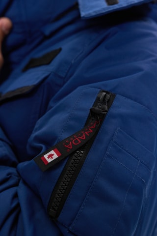 Parka met Capuchon - Kobaltblauw