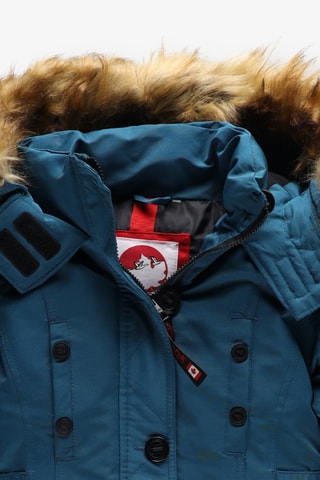 Parka met Capuchon - Petrolblauw