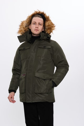Parka met Capuchon - Olijfgroen