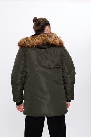 Parka met Capuchon - Olijfgroen