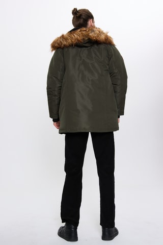 Parka met Capuchon - Olijfgroen